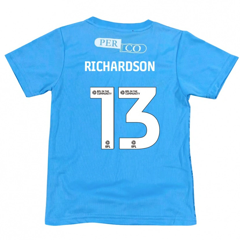Danxen Dames Joseph Richardson #13 Blauw Wit Keepersshirt 2025/26 T-Shirt