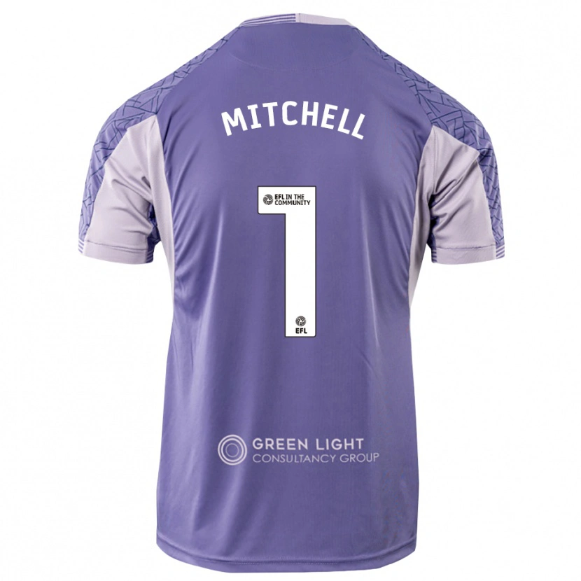 Danxen Dames Rylee Mitchell #1 Licht Paars Keepersshirt 2025/26 T-Shirt