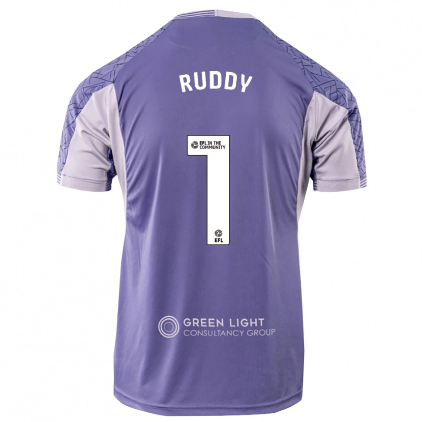 Danxen Dames Jack Ruddy #1 Licht Paars Keepersshirt 2025/26 T-Shirt