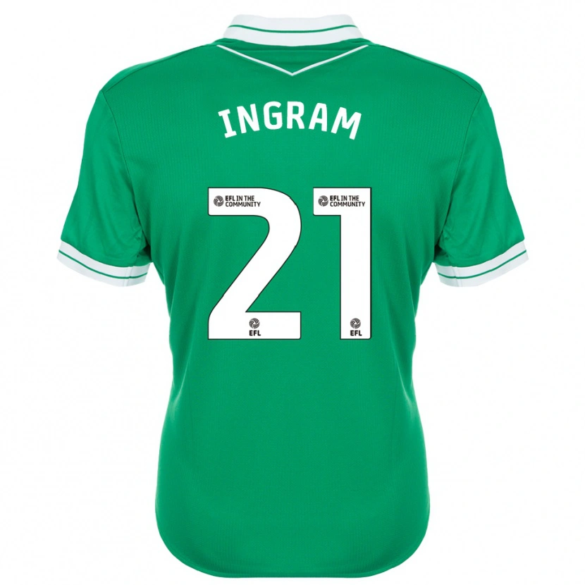 Danxen Dames Matt Ingram #21 Groen Wit Keepersshirt 2025/26 T-Shirt