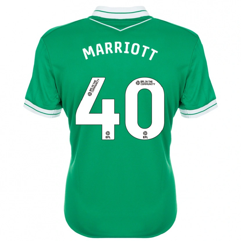 Danxen Dames Monty Marriott #40 Groen Wit Keepersshirt 2025/26 T-Shirt