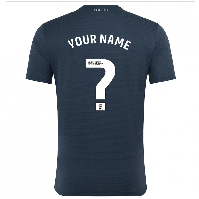 Danxen Dames Preston North End Zwart Wit Keepersshirt 2025/26 T-Shirt
