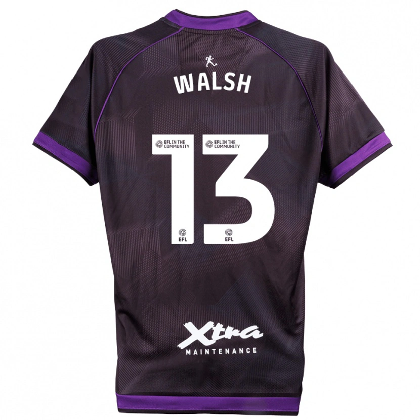 Danxen Dames Joe Walsh #13 Paars Wit Keepersshirt 2025/26 T-Shirt