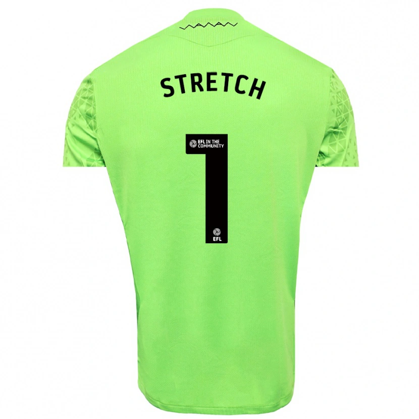 Danxen Dames Logan Stretch #1 Limoen Zwart Keepersshirt 2025/26 T-Shirt