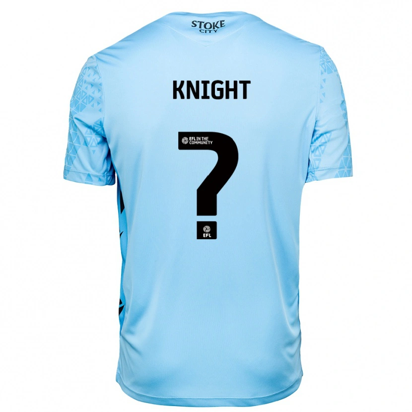 Danxen Dames Lucas Knight #0 Hemelsblauw Zwart Keepersshirt 2025/26 T-Shirt