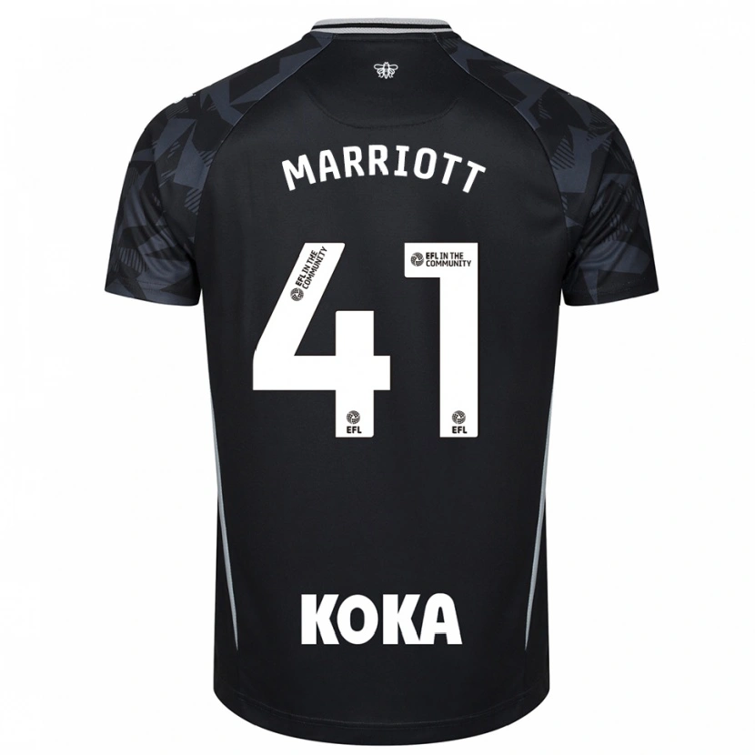Danxen Dames Alfie Marriott #41 Zwart Blauw Keepersshirt 2025/26 T-Shirt