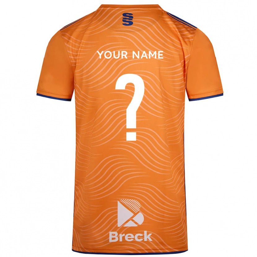 Danxen Dames AFC Fylde Oranje Zwart Keepersshirt 2025/26 T-Shirt