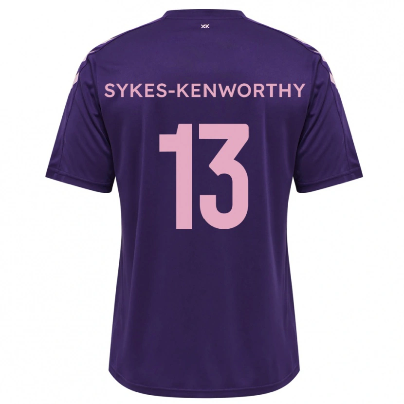 Danxen Dames George Sykes-Kenworthy #13 Paars Roze Keepersshirt 2025/26 T-Shirt