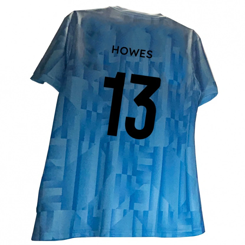 Danxen Dames Sam Howes #13 Blauw Wit Keepersshirt 2025/26 T-Shirt