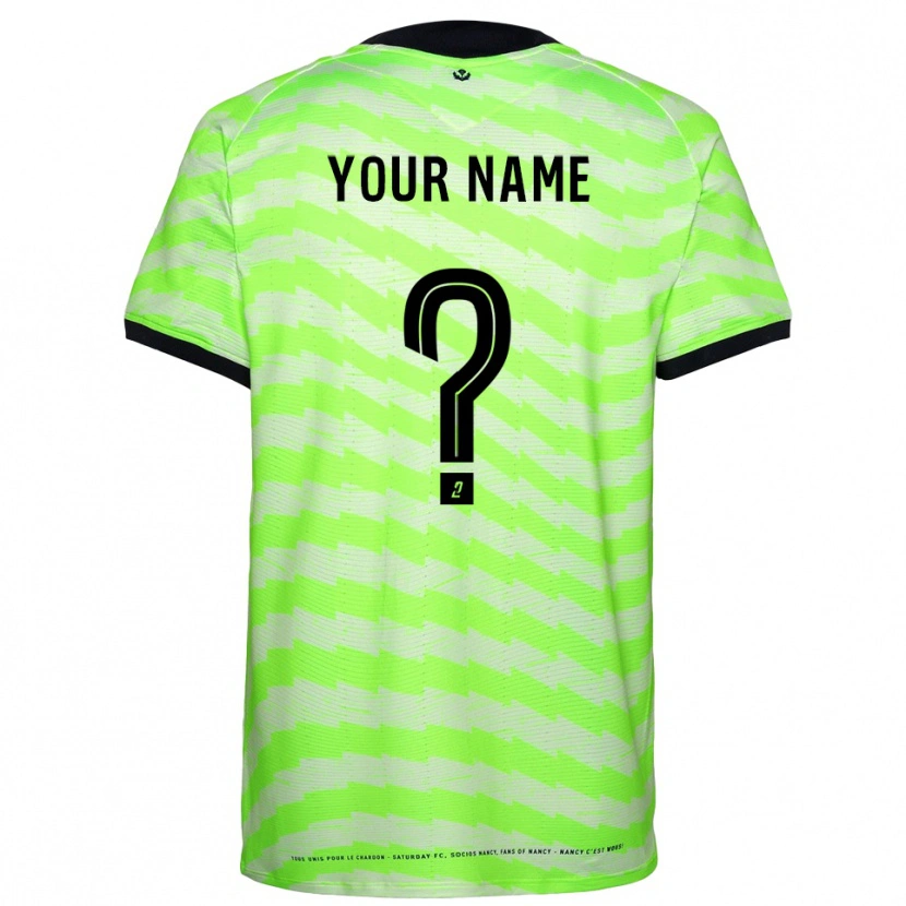 Danxen Dames AS Nancy Lorraine Neon Groen Keepersshirt 2025/26 T-Shirt