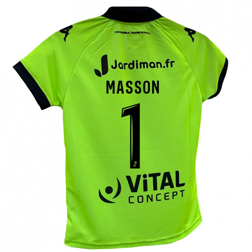 Danxen Dames Albert Masson #1 Neon Groen Keepersshirt 2025/26 T-Shirt