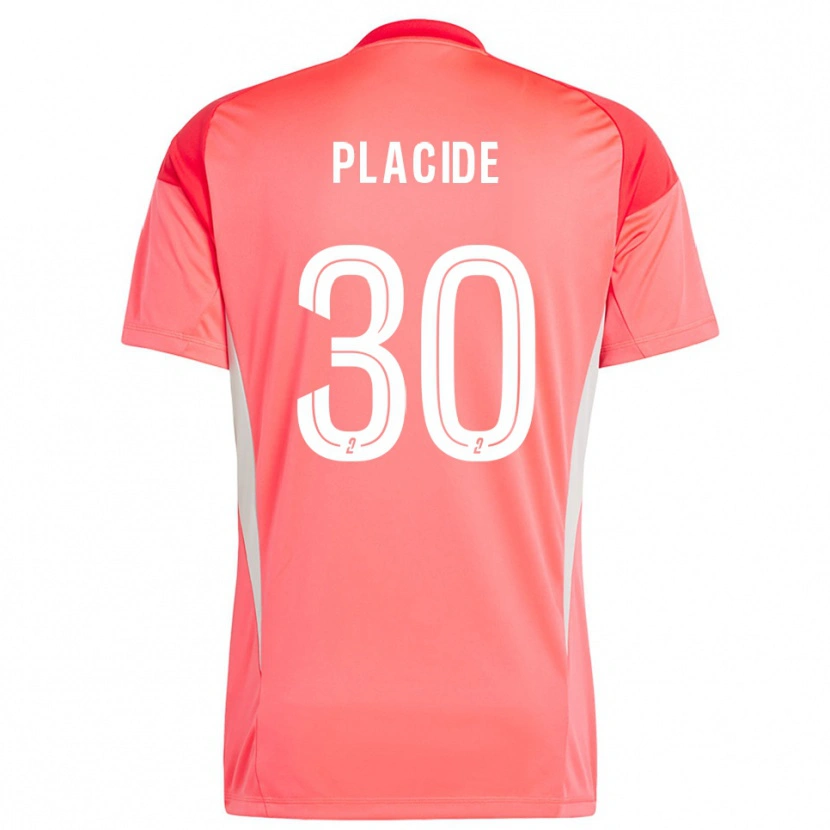 Danxen Dames Johny Placide #30 Oranje Rood Wit Keepersshirt 2025/26 T-Shirt