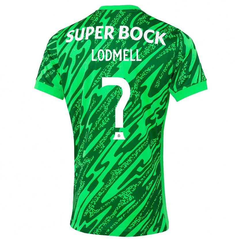 Danxen Dames William Lodmell #0 Groen Wit Keepersshirt 2025/26 T-Shirt