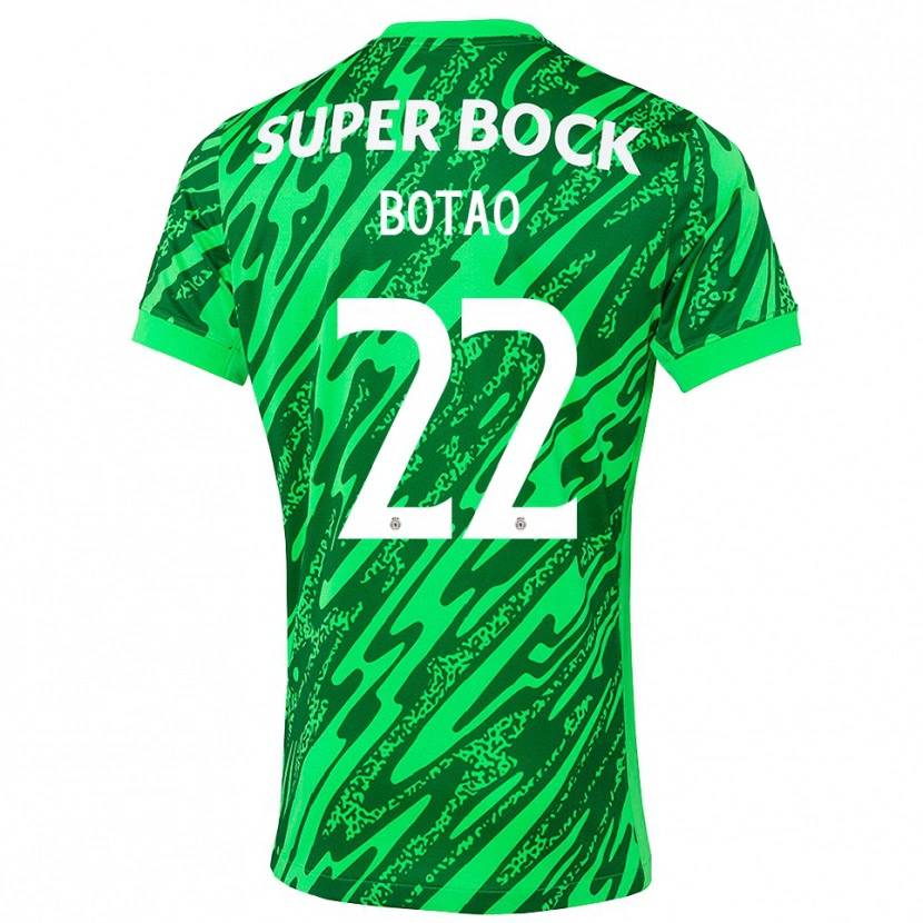 Danxen Dames Martim Botão #22 Groen Wit Keepersshirt 2025/26 T-Shirt