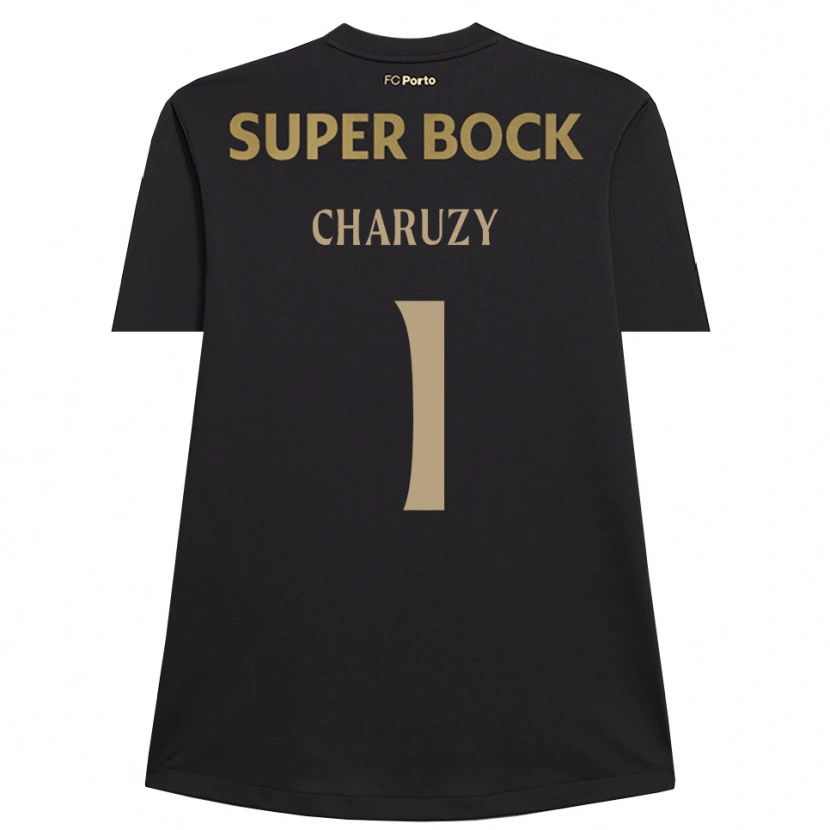 Danxen Dames Hubert Charuzy #1 Zwart Bruin Keepersshirt 2025/26 T-Shirt