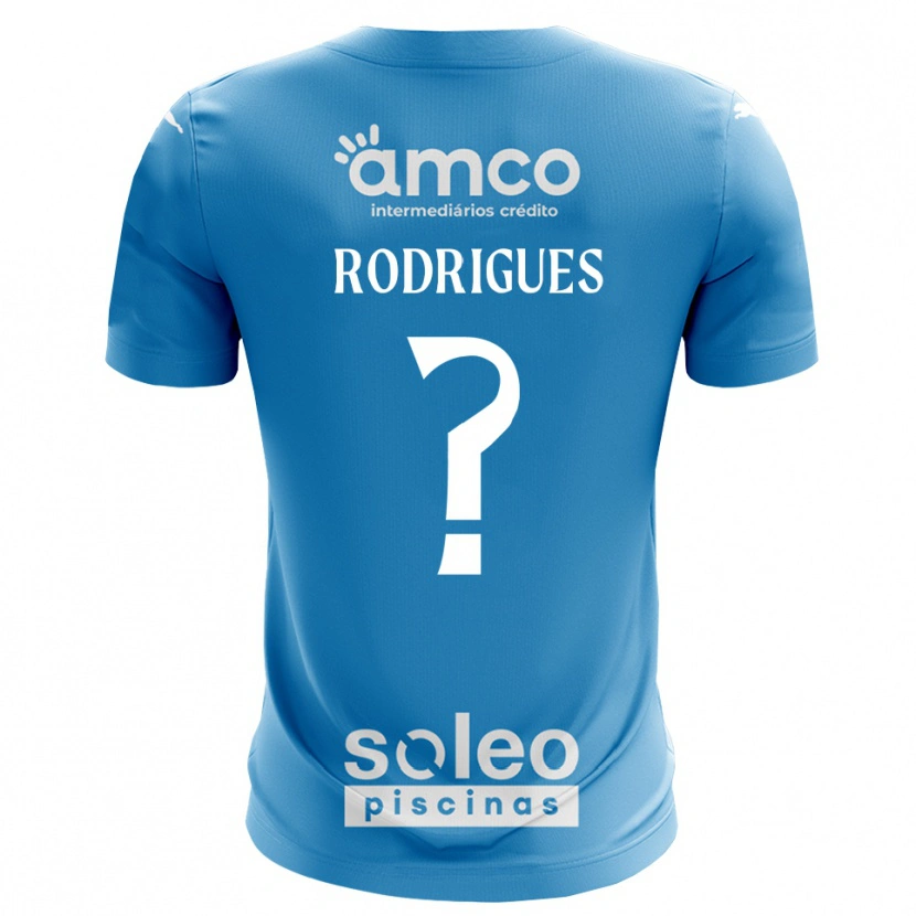 Danxen Dames David Rodrigues #0 Blauw Wit Keepersshirt 2025/26 T-Shirt