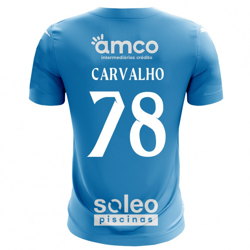 Danxen Dames João Carvalho #78 Blauw Wit Keepersshirt 2025/26 T-Shirt