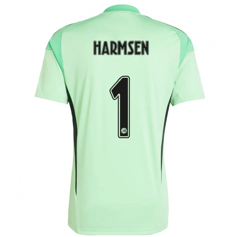 Danxen Dames Tymo Harmsen #1 Lichtgroen Zwart Keepersshirt 2025/26 T-Shirt