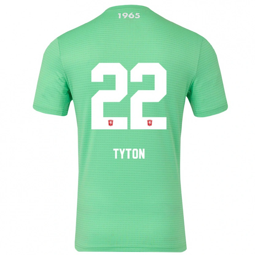 Danxen Dames Przemyslaw Tyton #22 Lichtgroen Wit Keepersshirt 2025/26 T-Shirt