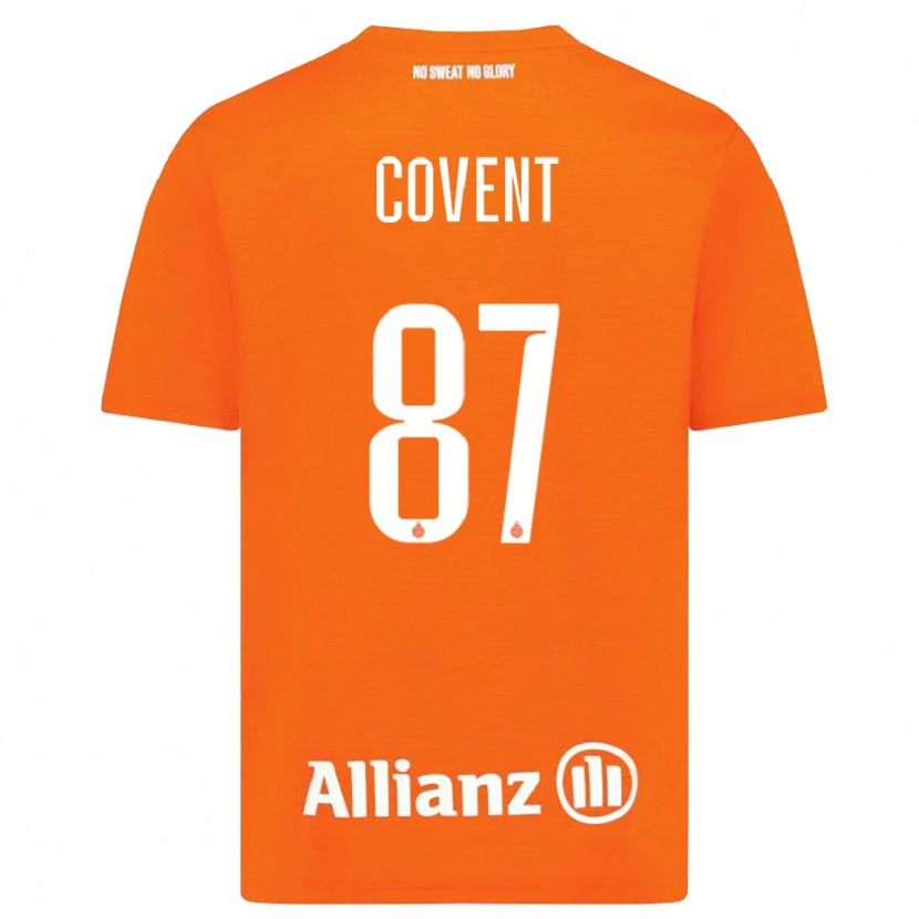 Danxen Dames Jorijn Covent #87 Oranje Wit Keepersshirt 2025/26 T-Shirt