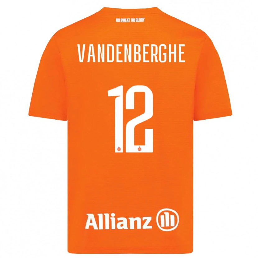 Danxen Dames Xander Vandenberghe #12 Oranje Wit Keepersshirt 2025/26 T-Shirt