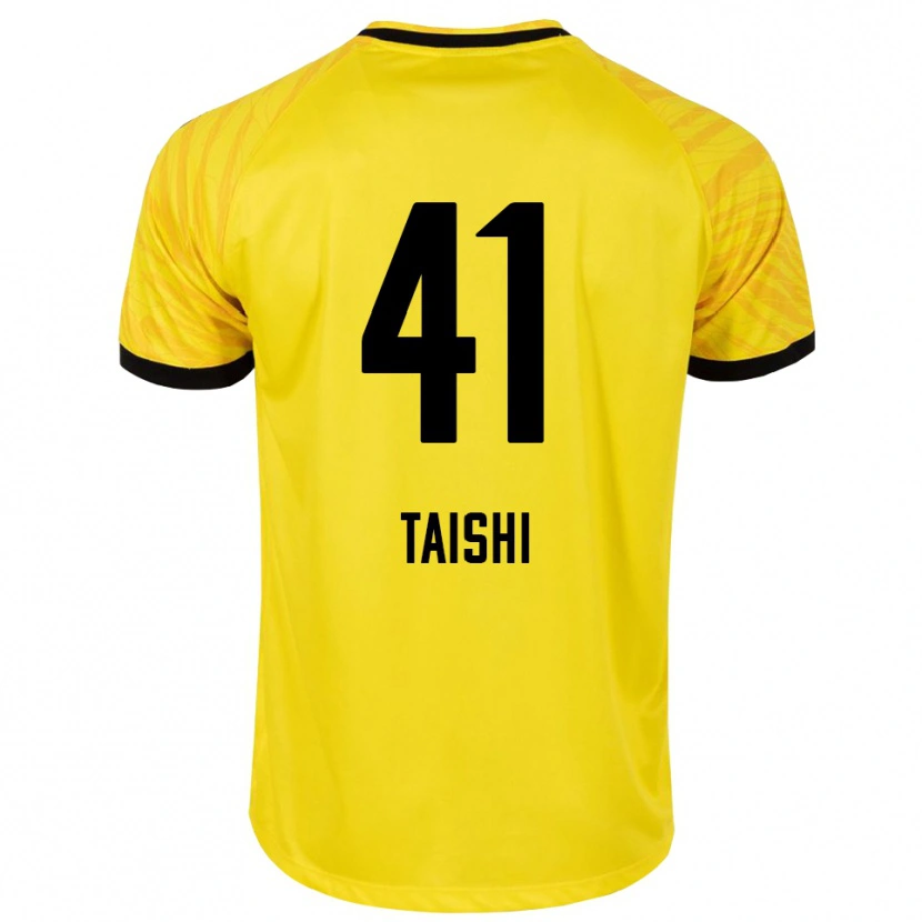 Danxen Dames Taishi Brandon Nozawa #41 Geel Zwart Keepersshirt 2025/26 T-Shirt