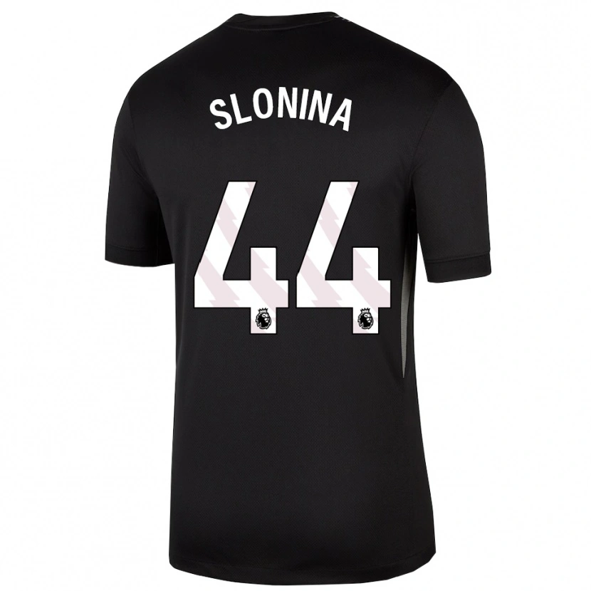 Danxen Dames Gabriel Slonina #44 Zwart Wit Keepersshirt 2025/26 T-Shirt