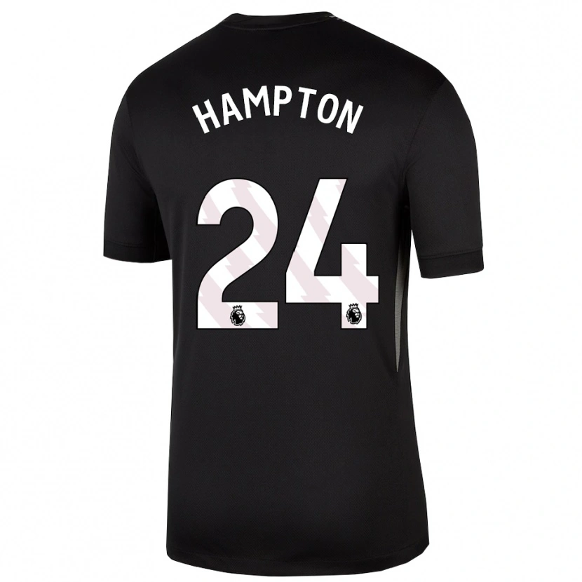 Danxen Dames Hannah Hampton #24 Zwart Wit Keepersshirt 2025/26 T-Shirt