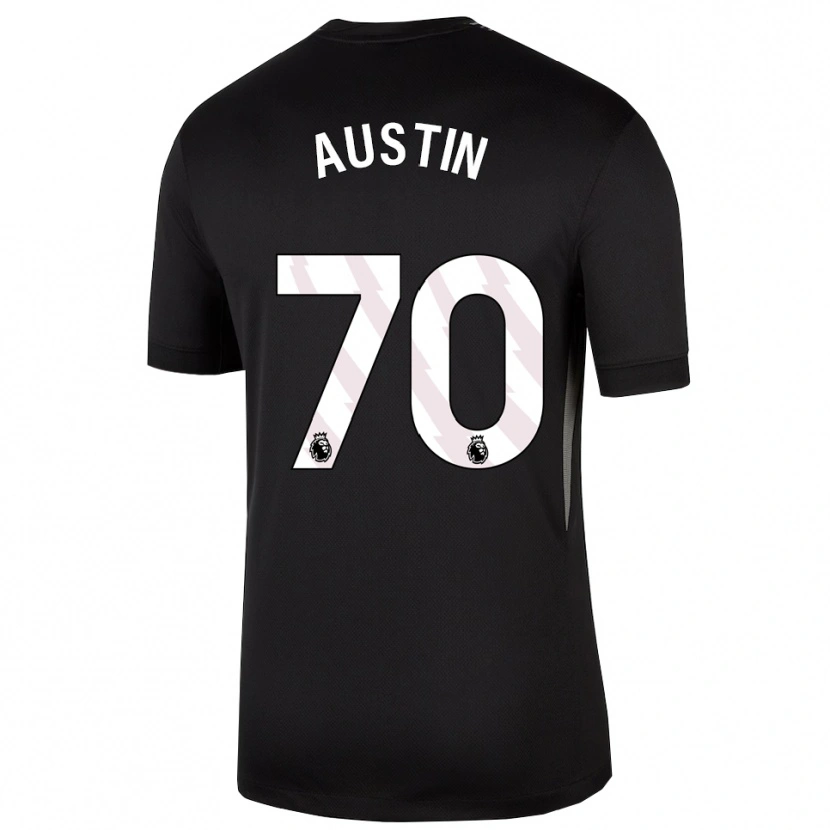 Danxen Dames Jack Austin #70 Zwart Wit Keepersshirt 2025/26 T-Shirt