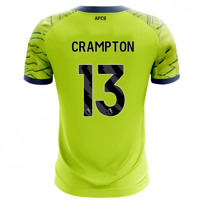 Danxen Dames Kai Crampton #13 Groen Geel Keepersshirt 2025/26 T-Shirt