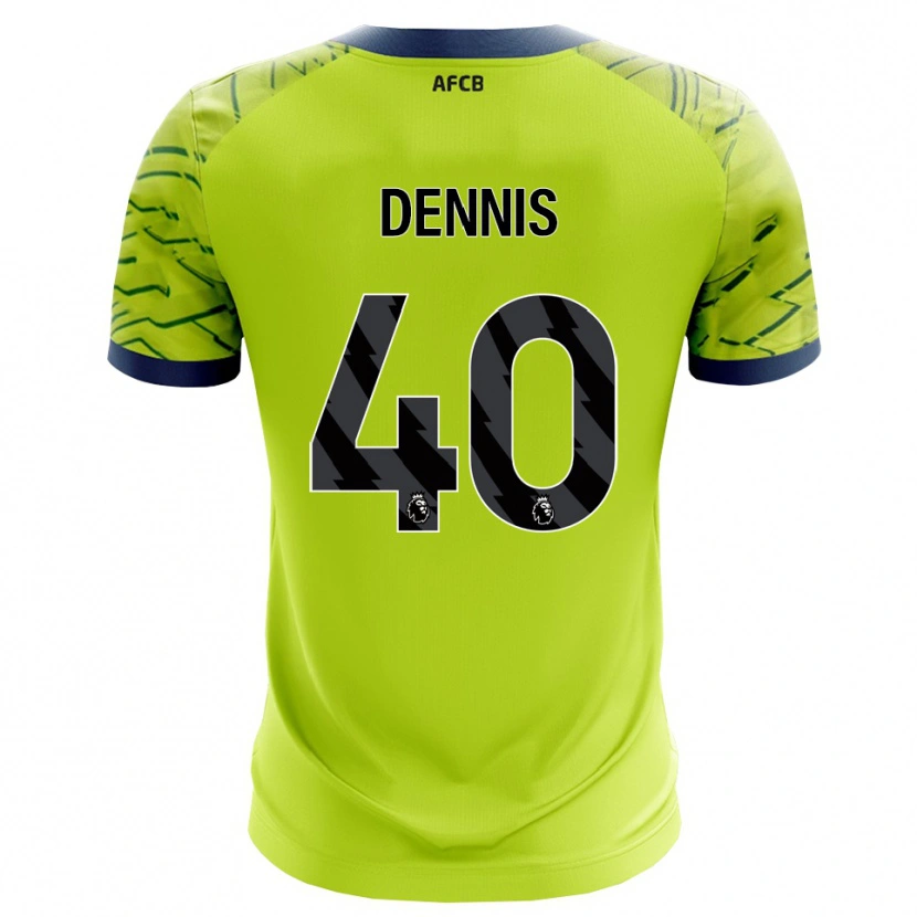 Danxen Dames Will Dennis #40 Groen Geel Keepersshirt 2025/26 T-Shirt