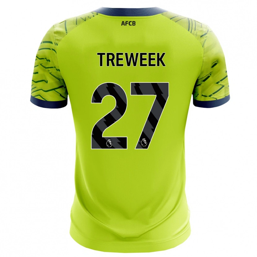 Danxen Dames Amber Treweek #27 Groen Geel Keepersshirt 2025/26 T-Shirt