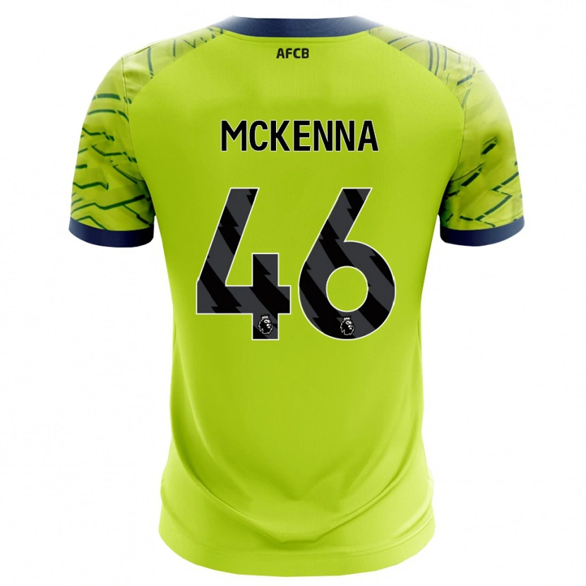 Danxen Dames Callan McKenna #46 Groen Geel Keepersshirt 2025/26 T-Shirt