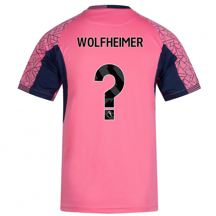 Danxen Dames Connor Wolfheimer #0 Roze Zwart Keepersshirt 2025/26 T-Shirt