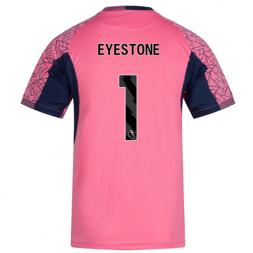Danxen Dames Julian Eyestone #1 Roze Zwart Keepersshirt 2025/26 T-Shirt