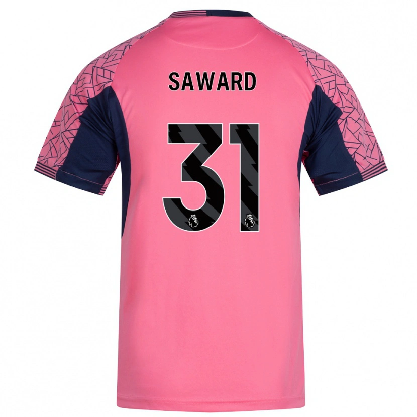 Danxen Dames Sammie Saward #31 Roze Zwart Keepersshirt 2025/26 T-Shirt