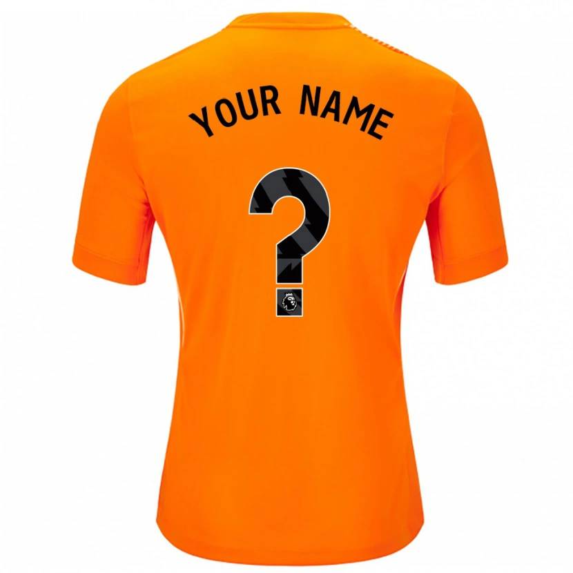 Danxen Dames Brighton & Hove Albion FC Oranje Zwart Keepersshirt 2025/26 T-Shirt