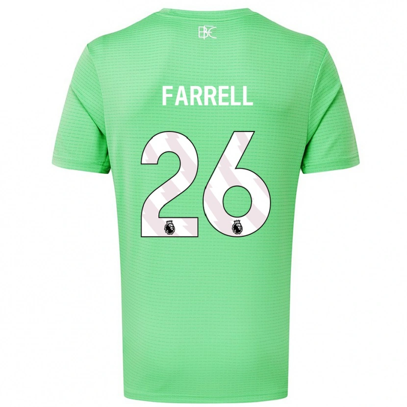 Danxen Dames Lucy Farrell #26 Medium Groen Keepersshirt 2025/26 T-Shirt