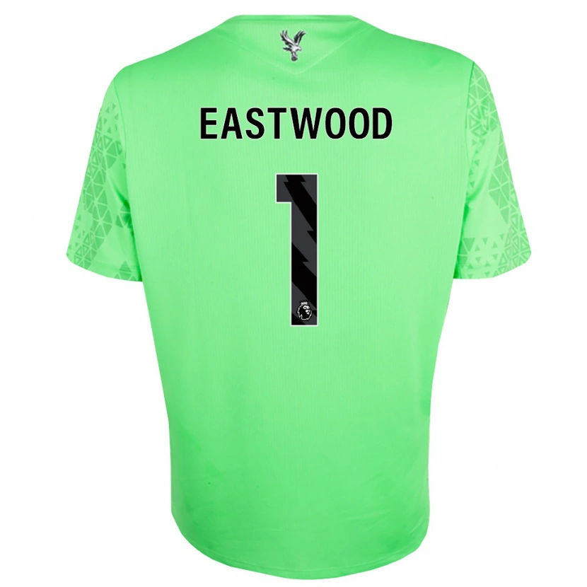 Danxen Dames Billy Eastwood #1 Groen Zwart Keepersshirt 2025/26 T-Shirt