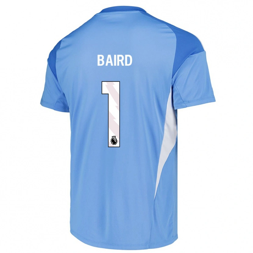 Danxen Dames Alex Baird #1 Hemelsblauw Wit Keepersshirt 2025/26 T-Shirt