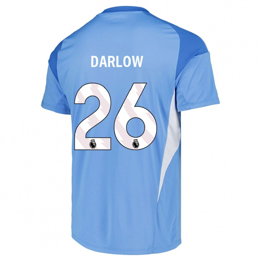 Danxen Dames Karl Darlow #26 Hemelsblauw Wit Keepersshirt 2025/26 T-Shirt