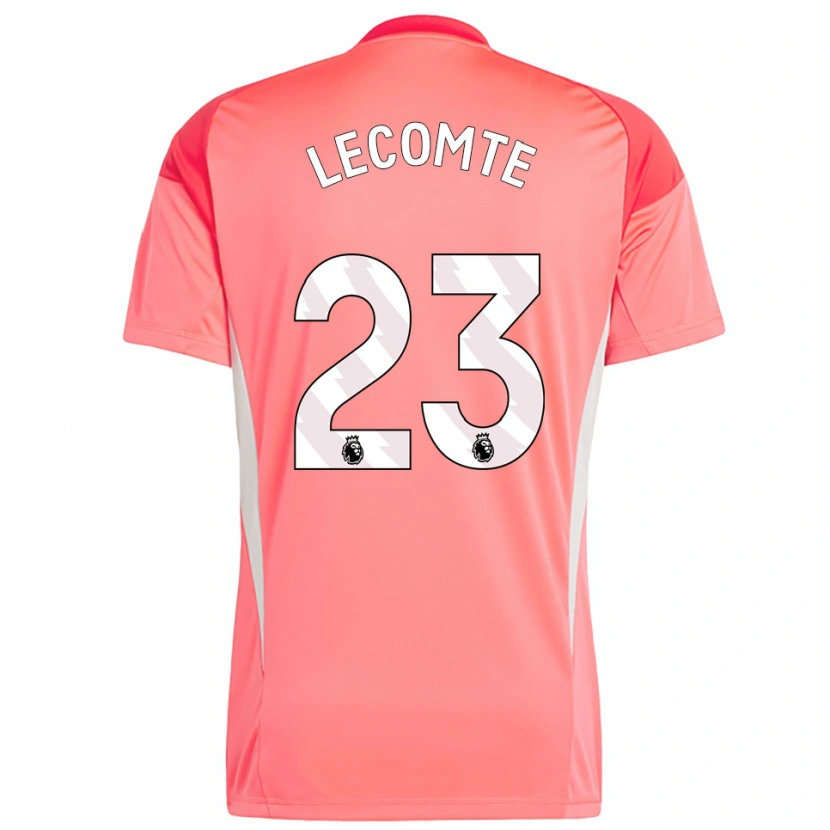 Danxen Dames Benjamin Lecomte #23 Rood Wit Keepersshirt 2025/26 T-Shirt