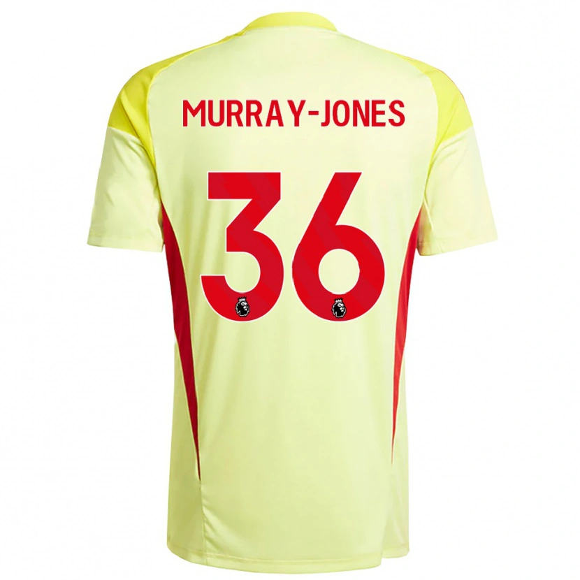 Danxen Dames George Murray-Jones #36 Lichtgeel Oranje Keepersshirt 2025/26 T-Shirt