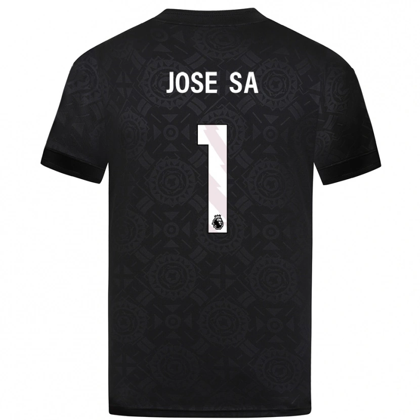 Danxen Dames José Sá #1 Zwart Wit Keepersshirt 2025/26 T-Shirt