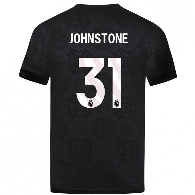 Danxen Dames Sam Johnstone #31 Zwart Wit Keepersshirt 2025/26 T-Shirt