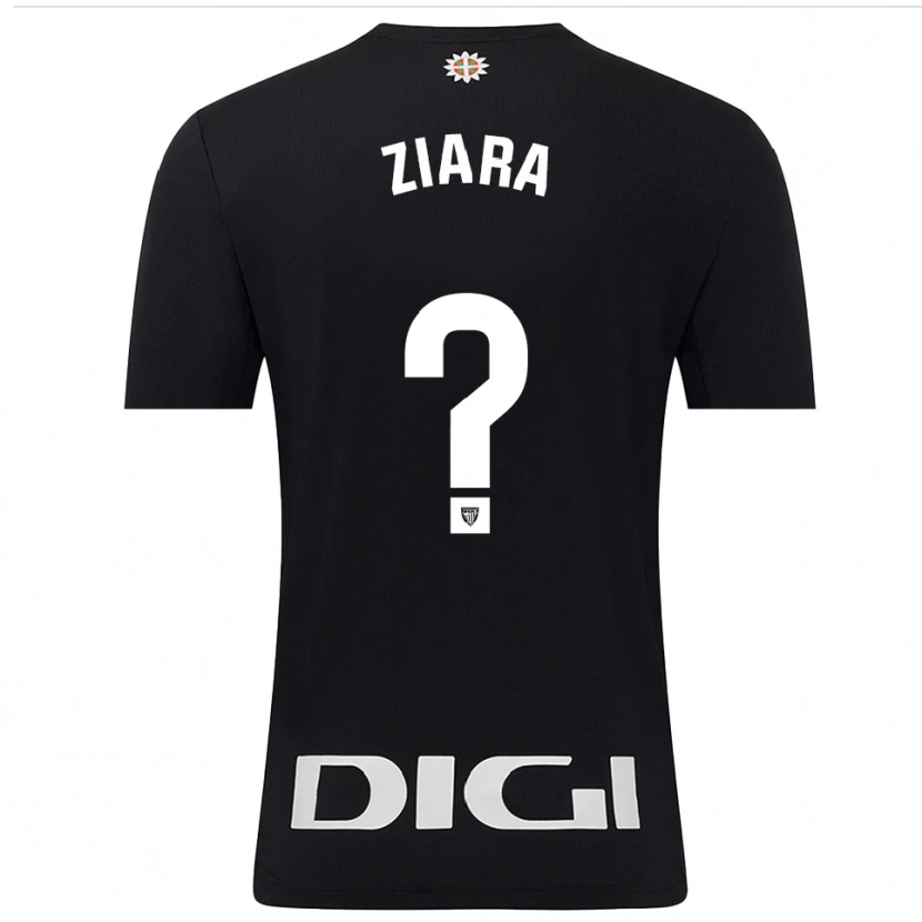 Danxen Dames Ziara Vega Uribarri #0 Zwart Wit Keepersshirt 2025/26 T-Shirt