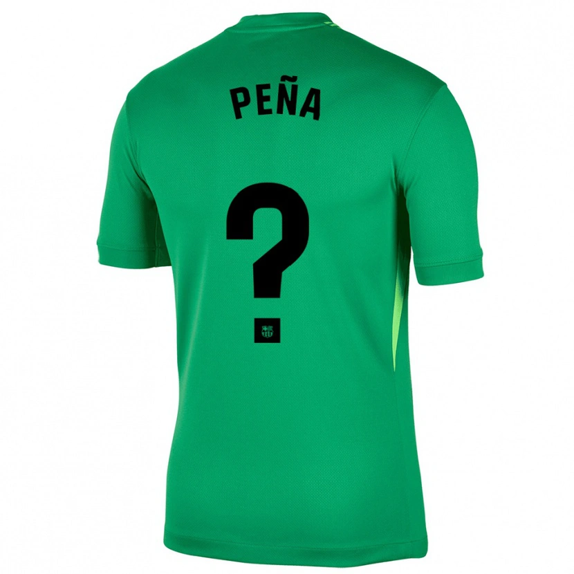 Danxen Dames Pablo Peña #0 Groen Zwart Keepersshirt 2025/26 T-Shirt