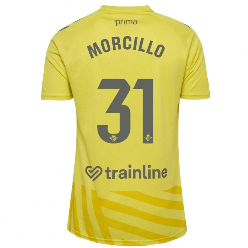 Danxen Dames Ana Morcillo #31 Geel Grijs Keepersshirt 2025/26 T-Shirt