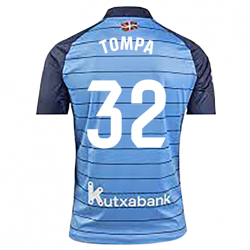 Danxen Dames Ákos Tompa #32 Marineblauw Keepersshirt 2025/26 T-Shirt