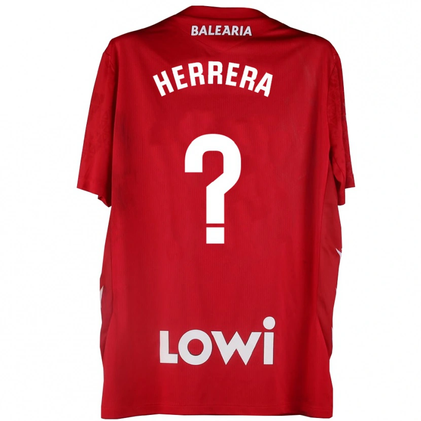 Danxen Dames Asier Herrera #0 Rood Wit Keepersshirt 2025/26 T-Shirt